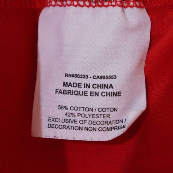 The Nike Tee Men's Raindrop Basketball T-Shirt XL Dri-Fit Red Black Crew Ncck - Picture 9 of 9